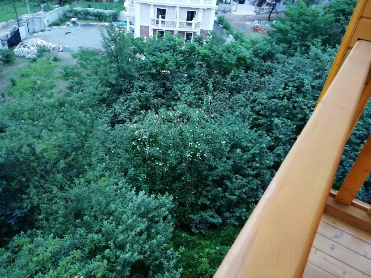 Деревянный Котеж The 1 С Выдом На Город บาทูมิ ภายนอก รูปภาพ